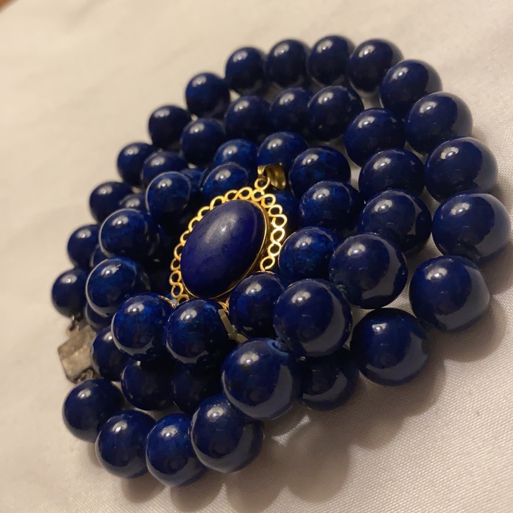 Blue Lapis Jewelry Set